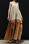 Mutedance 24 Spring/Summer Layered Dress MD-MD24SS81-OLD old gold PM136